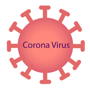 Corona virus graphic